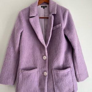 For Love and Lemons Lavender Coat